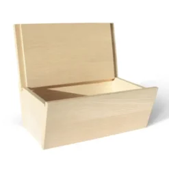 Kleiner Brotkasten Moin! aus Holz mit Schneidebrett-Deckel