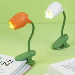 Klemmlicht TULIP - Leselicht Tulpe gelb