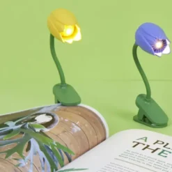 Klemmlicht TULIP - Leselicht Tulpe gelb