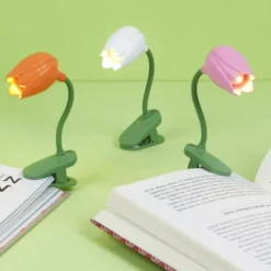 Klemmlicht TULIP - Leselicht Tulpe weiß