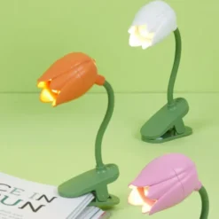 Klemmlicht TULIP - Leselicht Tulpe pink
