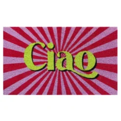 Kokos Fußmatte CIAO - bunt 75 x 46 cm