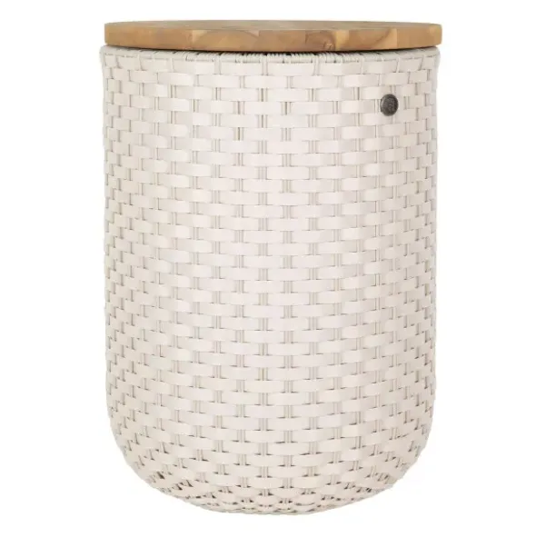 Korb Beistelltisch + Hocker HALO sit, champagner