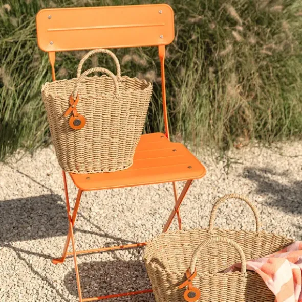 Korbtasche geflochten SOFIA - Design Shopper & Strandtasche M