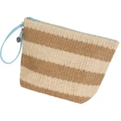 Kosmetiktasche natur / Organizer CARRY beige mit Handschlaufe groß