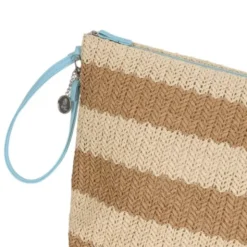 Kosmetiktasche natur / Organizer CARRY beige mit Handschlaufe groß