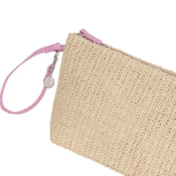 Kosmetiktasche natur / Organizer CARRY beige mit Handschlaufe klein