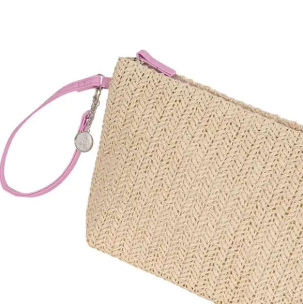 Kosmetiktasche natur / Organizer CARRY beige mit Handschlaufe klein