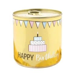 Kuchen in der Dose CANCAKE - Happy Birthday gold