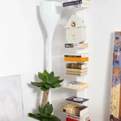 Kuckucksuhr weiß mit Pendel mint, Wand-/Tischuhr CUCKOO mit Vogel & Kuckucksruf