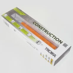 Kugelschreiber Construction mit Wasserwaage, Lineal, Bit... - neon orange
