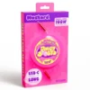 Ladekabel USB-C 90cm – Juicy Boosta aufrollbar pink