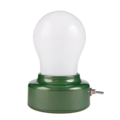 Lampe BULB LIGHT LED - grün (Batteriebetrieb)