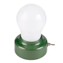 Lampe BULB LIGHT LED - grün (Batteriebetrieb)