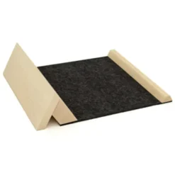 Laptophalter aus Eschenholz & Filz - Laptop Auflage faltbar