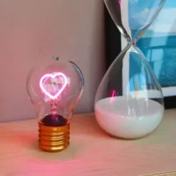 LED Heart Lightbulb - kabellose Glühbirne