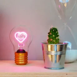 LED Heart Lightbulb - kabellose Glühbirne