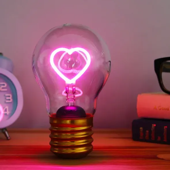 LED Heart Lightbulb - kabellose Glühbirne