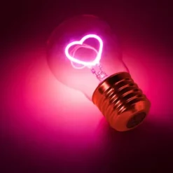 LED Heart Lightbulb - kabellose Glühbirne