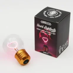 LED Heart Lightbulb - kabellose Glühbirne