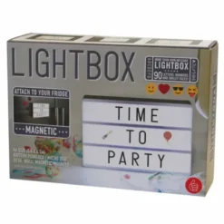 LED Leuchtkasten A6 + Buchstabenset, magnetisch