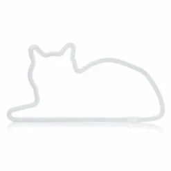 LED Neonleuchte Katze liegend - inkl. USB-Kabel
