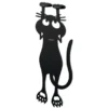 Lesezeichen Katze, Kunststoff schwarz