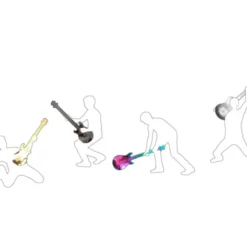 Löffel 4er Set - Rock Gitarren