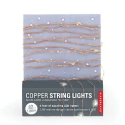 Lichterkette Kupferdraht String Light chopper - 20 LEDs - Batteriebetrieb