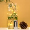 Lichterkette Silberdraht String Lights extra long - 90 LEDS - USB
