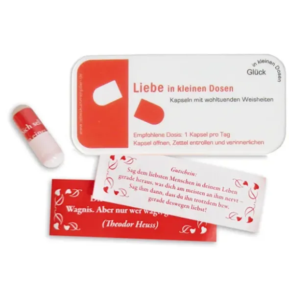 Liebe in kleinen Dosen - 7 Pillen mit Botschaften