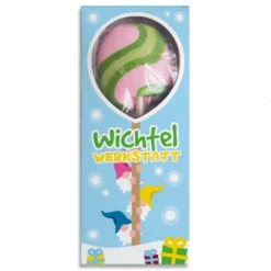 Lolli Wichtel Werkstatt, rosa-grün