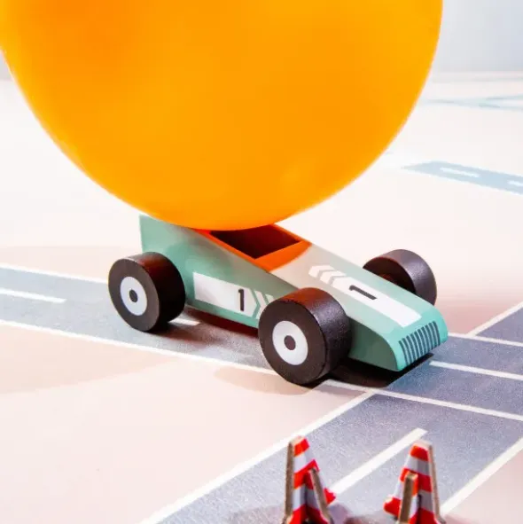 Luftballonauto BALLOON RACER Mintstar