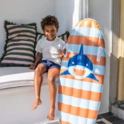 Luftmatratze Surfboard aufblasbar - Hai