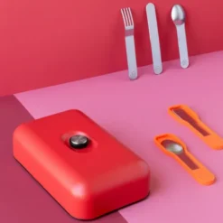 Lunchbox ALL-IN-1 SET - HOT RED (rot)