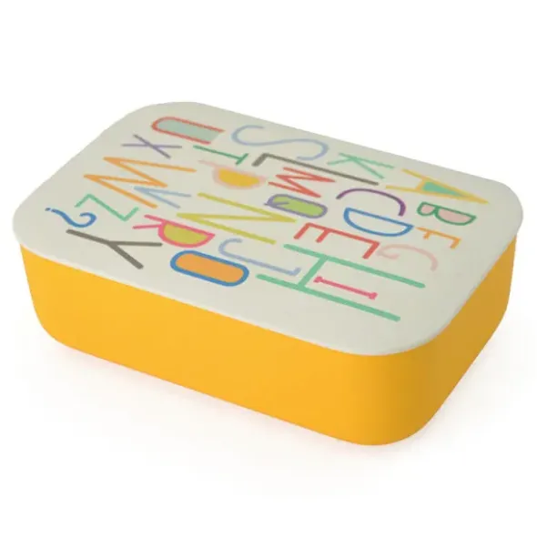 Lunchbox BIOLOCO PLANT CLASSIC, ABC gelb