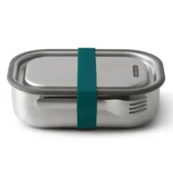Lunchbox Edelstahl mit Gabel 1 l - ocean