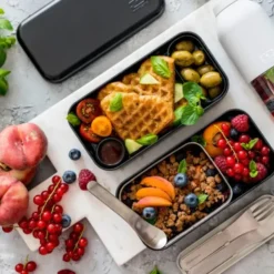 Lunchbox MB ORIGINAL Bento Box, schwarz