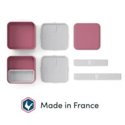 Lunchbox MB SQUARE Bento Box, blush rot