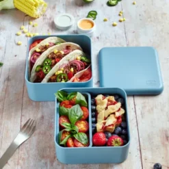 Lunchbox MB SQUARE Bento Box, denim