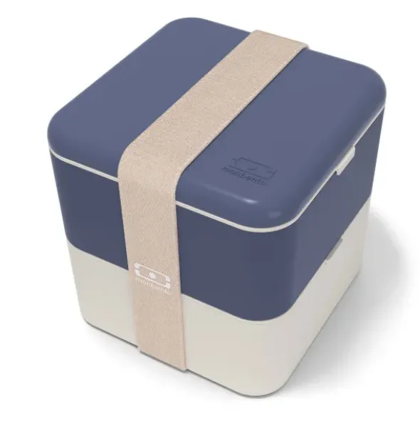 Lunchbox MB SQUARE Bento Box, natural blau