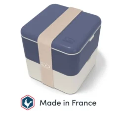 Lunchbox MB SQUARE Bento Box, natural blau