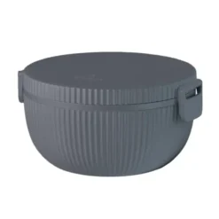 Lunchbox mit Besteck SALAD DELUXE BOWL, dark grey