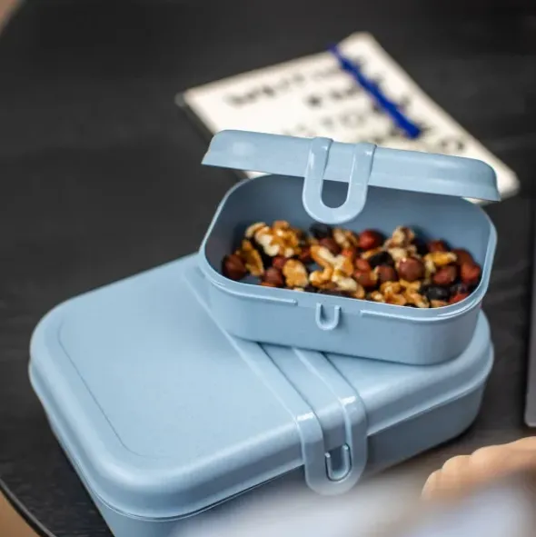 Lunchbox PASCAL S blau - ORGANIC bio-circular