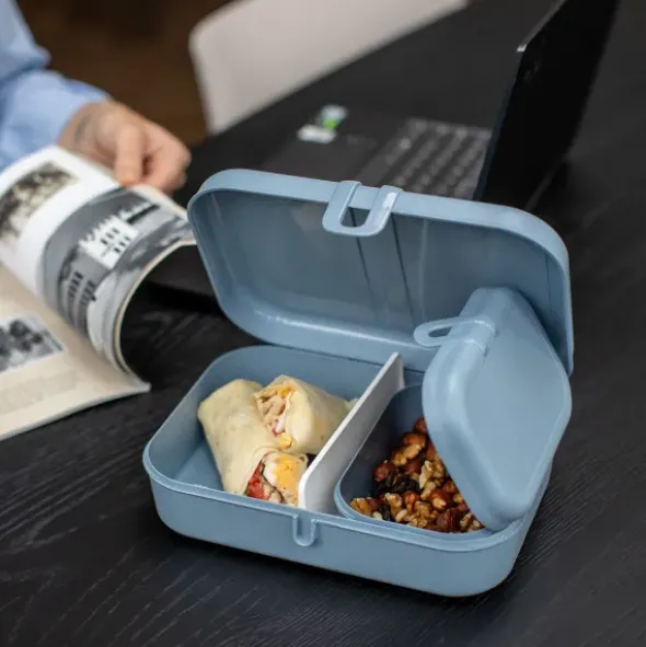 Lunchbox PASCAL S blau - ORGANIC bio-circular