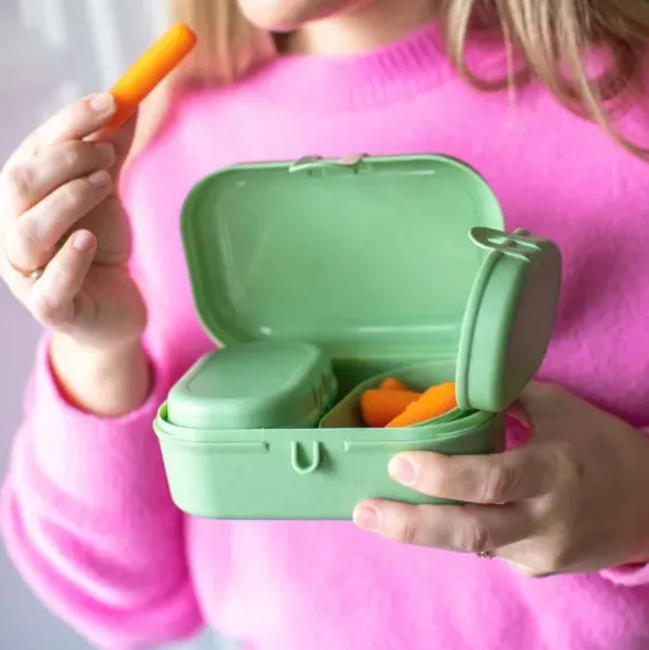 Lunchbox PASCAL S grün - ORGANIC bio-circular