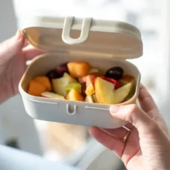 Lunchbox PASCAL S sand - ORGANIC bio-circular