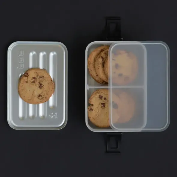 Lunchbox PLUS S 0,75 l silber
