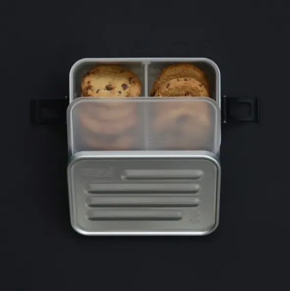 Lunchbox PLUS S 0,75 l silber