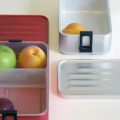 Lunchbox PLUS S 0,75 l silber
